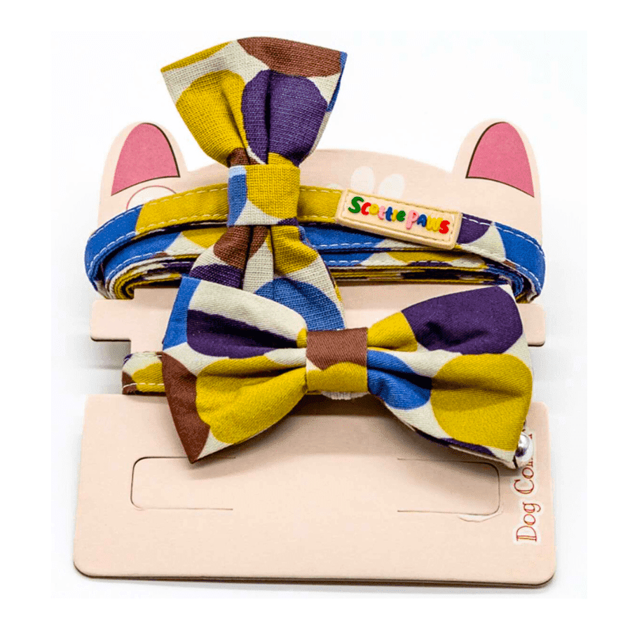 Evening Shades Collar, Lead and Bow Set
