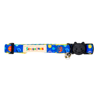 Into Space Padded Cat Collar