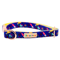 Wacky Science Padded Dog Collar
