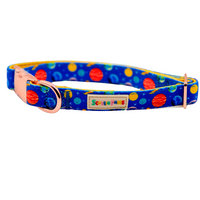 Into Space Adjustable Padded Dog Collar