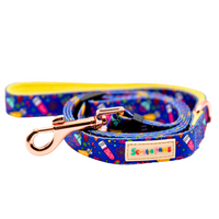 Wacky Science Adjustable Padded Dog Lead