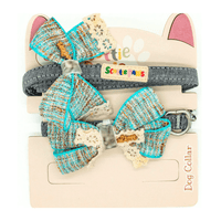 Soft Frills Collar, Lead and Bow Set