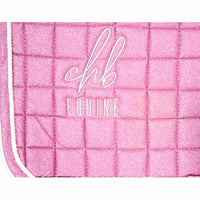 Pink Glitter Saddlecloth