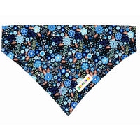 The Winter Blues Dog Bandana