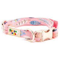 Dawn Leaves Dog Collar