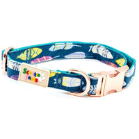 Green Forest Dog Collar